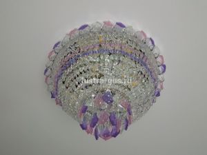 Люстра Катерина дубик цветная в Магнитогорске отзыв и фото покупателя