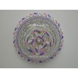 Люстра Катерина дубик цветная, цвет фурнитуры: серебро, Люстры Гусь Хрустальный Люстра Катерина дубик цветная, цвет фурнитуры: серебро, Люстры Гусь Хрустальный