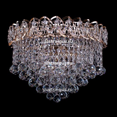 Люстра Катерина пирамида Шар 2 в Магнитогорске Гусь Хрустальный