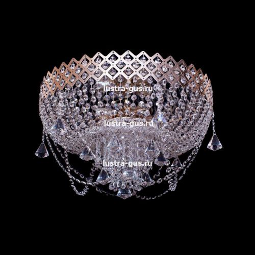 Люстра Корона №2 - 5 ламп в Магнитогорске Гусь Хрустальный