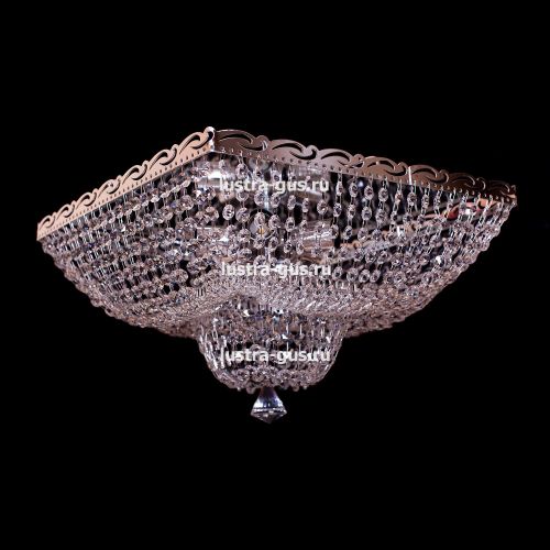 Люстра Квадрат Купол в Магнитогорске Гусь Хрустальный