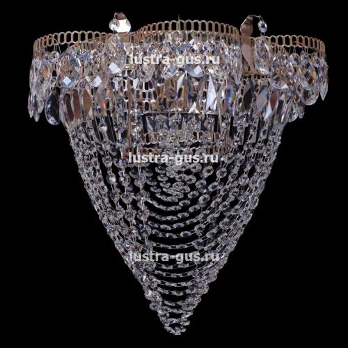 Люстра Ромашка с зеркалом водоворот в Магнитогорске Гусь Хрустальный