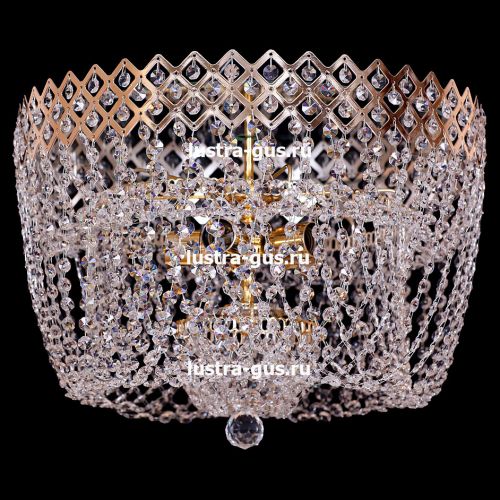 Люстра Водопад корона № 3 в Магнитогорске Гусь Хрустальный