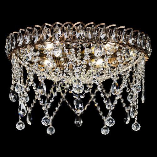 Люстра Паутинка под бронзу в Магнитогорске Гусь Хрустальный