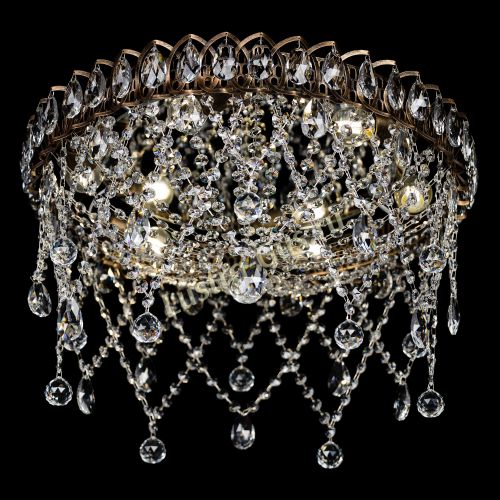 Люстра Паутинка под бронзу в Магнитогорске Гусь Хрустальный