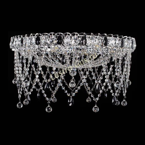 Люстра Паутинка черная в Магнитогорске Гусь Хрустальный