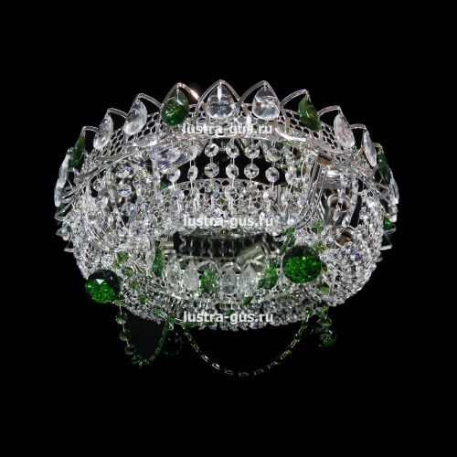 Люстра Кольцо Ожерелье Шар цветная в Магнитогорске Гусь Хрустальный