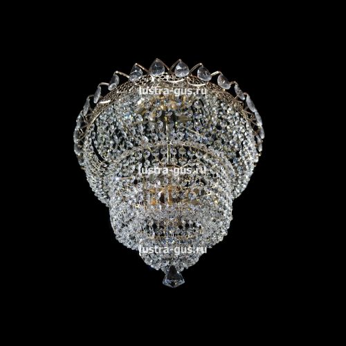 Люстра Водопад Куколка в Магнитогорске Гусь Хрустальный