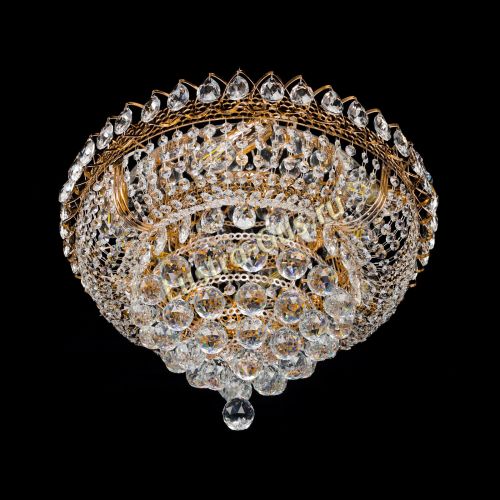 Люстра Пирамида Классика шар 40 в Магнитогорске Гусь Хрустальный