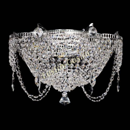 Люстра Ромашка Аннушка конус в Магнитогорске Гусь Хрустальный