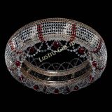 Люстра Снежинка Венеция №10 красная в Магнитогорске