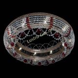 Люстра Снежинка Венеция №10 красная в Магнитогорске