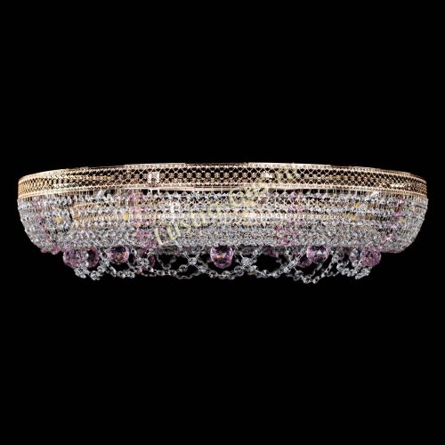 Люстра Снежинка Венеция №10 розовая в Магнитогорске Люстра Снежинка Венеция №10 розовая в Магнитогорске