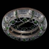 Люстра Снежинка Венеция №10 зеленая в Магнитогорске