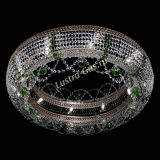 Люстра Снежинка Венеция №10 зеленая в Магнитогорске