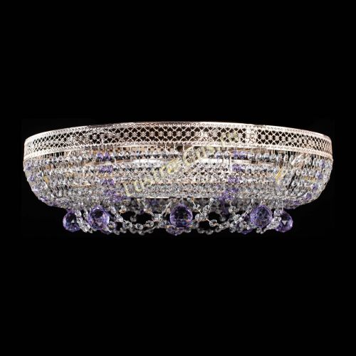 Люстра Снежинка Венеция №8 фиолетовая в Магнитогорске Люстра Снежинка Венеция №8 фиолетовая в Магнитогорске