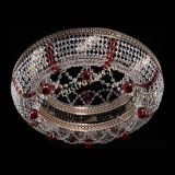 Люстра Снежинка Венеция №8 красная в Магнитогорске