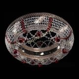 Люстра Снежинка Венеция №8 красная в Магнитогорске