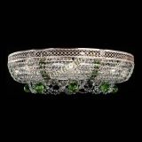 Люстра Снежинка Венеция №8 зеленая в Магнитогорске