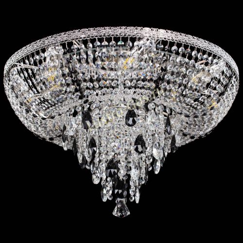 Люстра Токката Пирамида журавлик черная в Магнитогорске Гусь Хрустальный