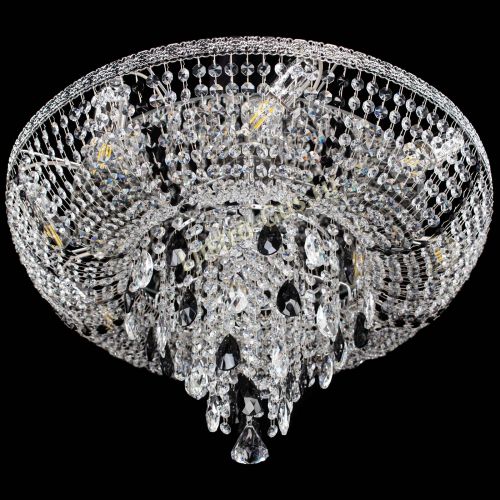 Люстра Токката Пирамида журавлик черная в Магнитогорске Гусь Хрустальный