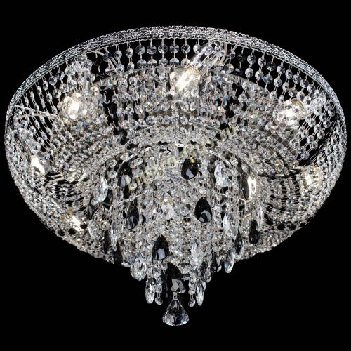 Люстра Токката Пирамида журавлик черная в Магнитогорске Гусь Хрустальный