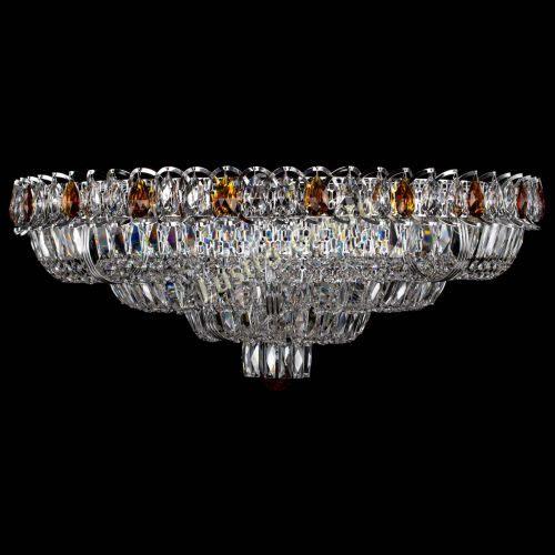 Люстра Тройное Кольцо пластинка чайная в Магнитогорске Гусь Хрустальный