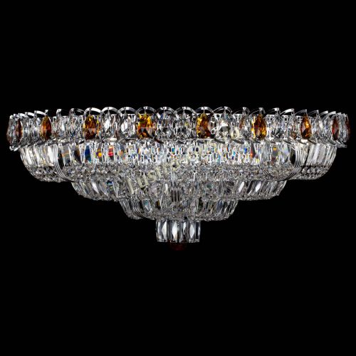 Люстра Тройное Кольцо пластинка чайная в Магнитогорске Гусь Хрустальный