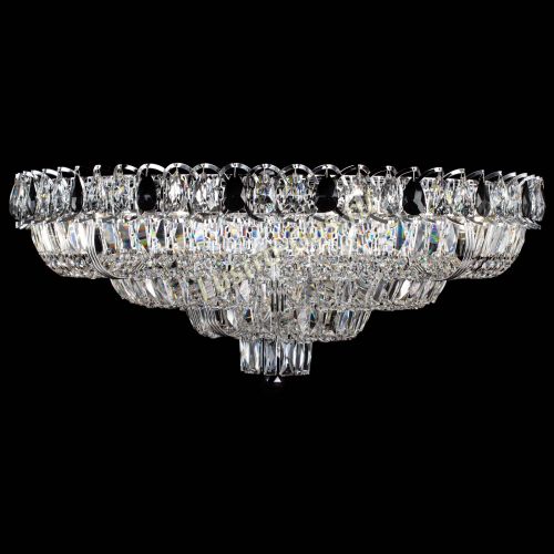 Люстра Тройное Кольцо пластинка черная в Магнитогорске Гусь Хрустальный