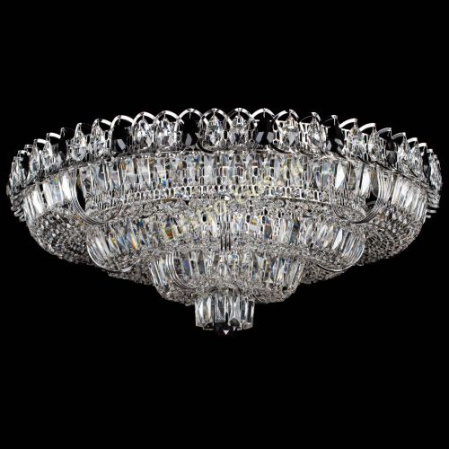 Люстра Тройное Кольцо пластинка черная в Магнитогорске Гусь Хрустальный