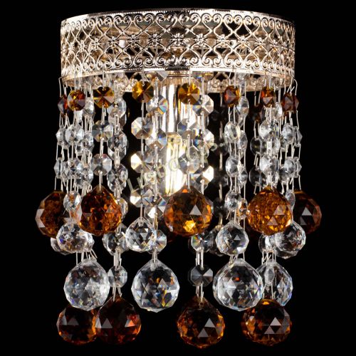 Люстра Венеция №1 шар чайная в Магнитогорске Гусь Хрустальный