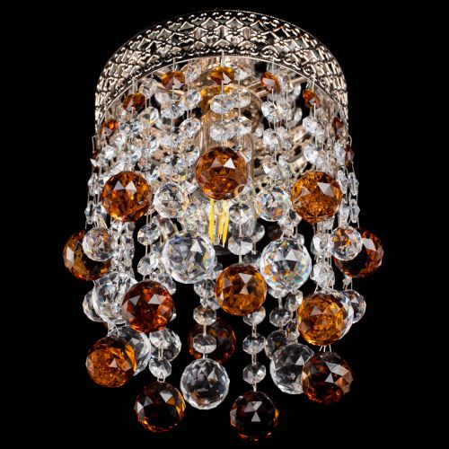 Люстра Венеция №1 шар чайная в Магнитогорске Гусь Хрустальный