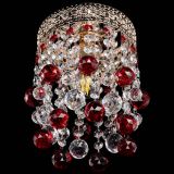 Люстра Венеция №1 шар красная в Магнитогорске