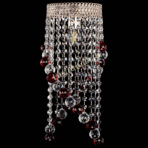 Люстра Венеция №1 Сигма красная в Магнитогорске Гусь Хрустальный