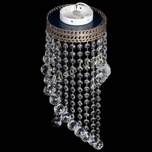 Люстра Венеция №1 Сигма черная в Магнитогорске Гусь Хрустальный