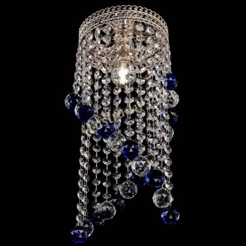 Люстра Венеция №1 Сигма синяя в Магнитогорске Гусь Хрустальный