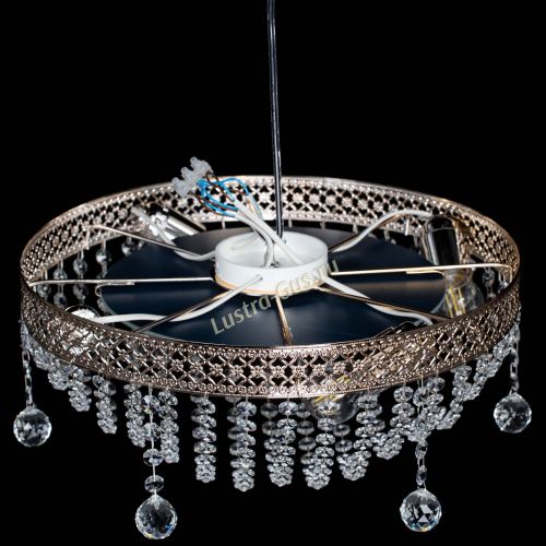 Люстра Венеция №4 шар в Магнитогорске Гусь Хрустальный