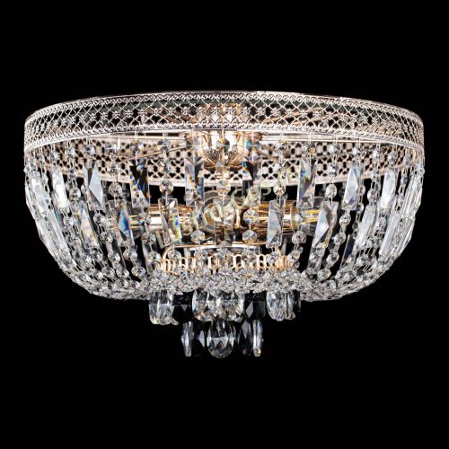 Люстра Венеция Астра черная №5 в Магнитогорске Гусь Хрустальный