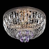 Люстра Венеция Астра фиолетовая №5 в Магнитогорске