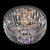 Люстра Венеция Астра фиолетовая №5 в Магнитогорске