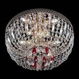 Люстра Венеция Астра красная №5 в Магнитогорске