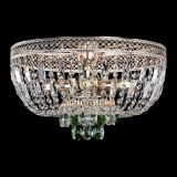 Люстра Венеция Астра зеленая №5 в Магнитогорске