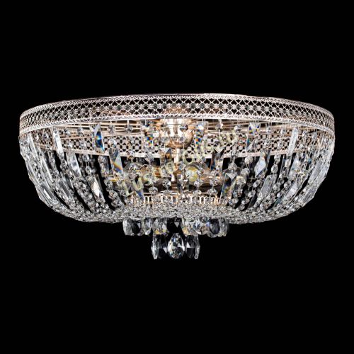 Люстра Венеция Астра №6 черная в Магнитогорске Гусь Хрустальный