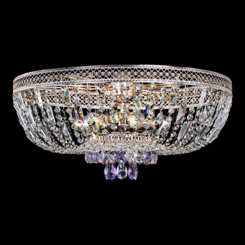 Люстра Венеция Астра №6 фиолетовая в Магнитогорске Гусь Хрустальный