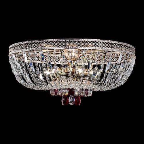 Люстра Венеция Астра №6 красная в Магнитогорске Гусь Хрустальный