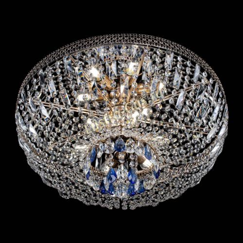 Люстра Венеция Астра №6 синяя в Магнитогорске Гусь Хрустальный