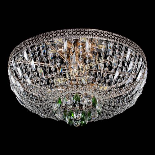 Люстра Венеция Астра №6 зеленая в Магнитогорске Гусь Хрустальный