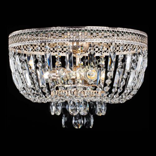 Люстра Венеция Астра №3 черная в Магнитогорске Гусь Хрустальный