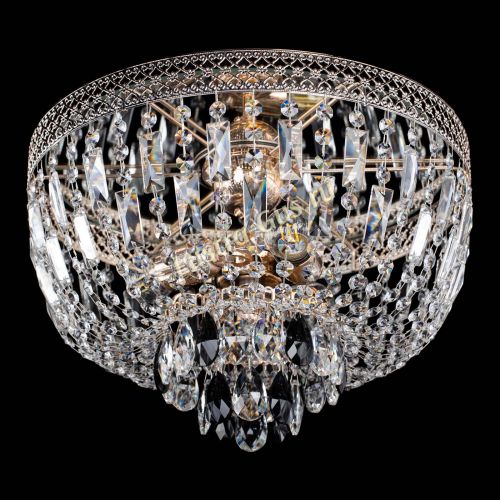 Люстра Венеция Астра №3 черная в Магнитогорске Гусь Хрустальный