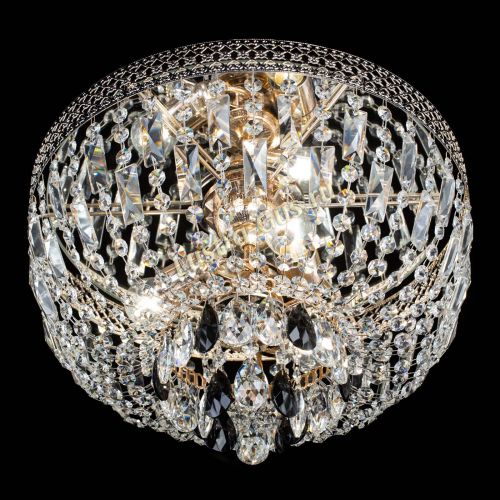 Люстра Венеция Астра №3 черная в Магнитогорске Гусь Хрустальный